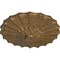 Ekena Millwork Shakuras Ceiling Medallion (Fits Canopies up to 1 3/8"), Hand-Painted Rubbed Bronze, 9"OD x 1 3/8"P CM09SHRZS - alternate 2